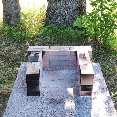 DIY pizza oven plans step 2 photo