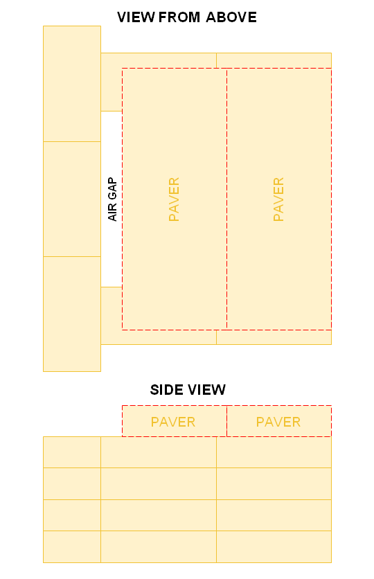 DIY pizza oven plans step 3 drawing