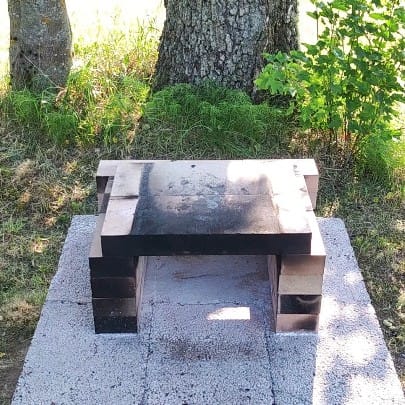 DIY pizza oven plans step 3 photo