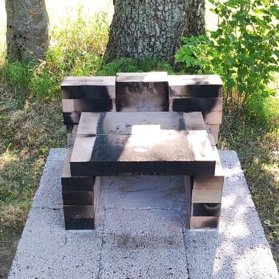 DIY pizza oven plans step 4 photo