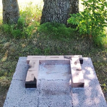 DIY pizza oven plans step 1 photo